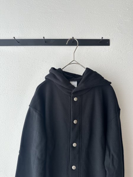 画像2: grin コーマ裏毛 フードカーディガン (2)