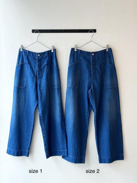 画像16: Veritecoeur デニムユーティリティーパンツ (16)