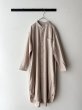 画像4: *sale30%off* RINEN 40/1ライトモールスキン スタンドカラーワンピース (4)