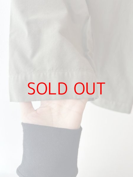 画像14: *sale30%off* prit 40/1ネルモールスキン 7分袖ボトルネックプルオーバー (14)