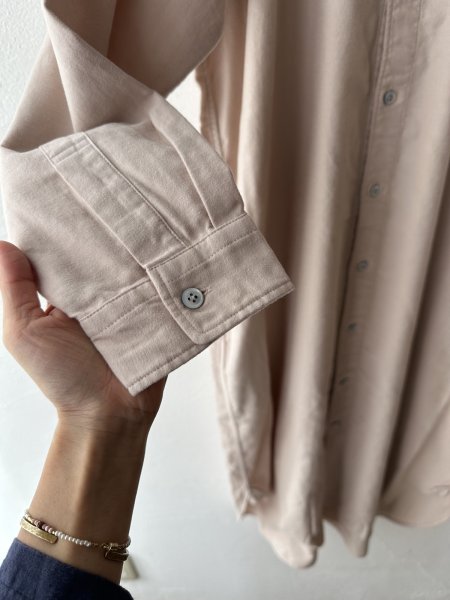 画像7: *sale30%off* RINEN 40/1ライトモールスキン スタンドカラーワンピース (7)