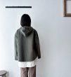 画像4: NATURAL LAUNDRY コットンリネンポプリン ジップアップブルゾン (4)