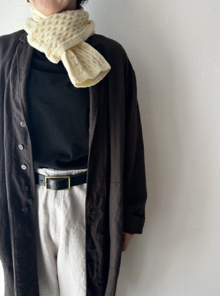 画像2: French Bull ハニカムミニマフラー (2)