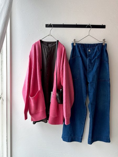 画像8: Veritecoeur デニムユーティリティーパンツ (8)