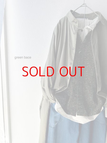 画像5: prit 40/1キャラメルコール小花プリント 2wayベスト 【クリックポスト（185円）発送可能】 (5)