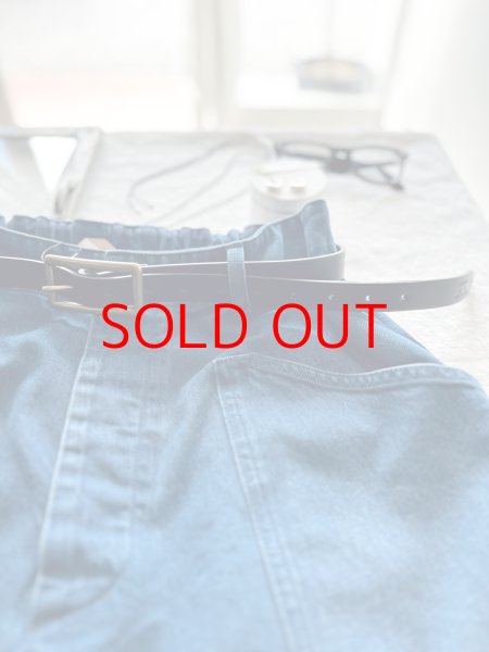 画像2: Veritecoeur デニムユーティリティーパンツ (2)