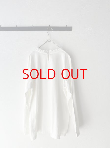 画像12: *sale40%off* grin 40/2天竺 × 布帛 フリルPO【クリックポスト（185円）発送可能】 (12)