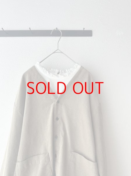 画像6: *sale40%off* grin 40/2天竺 × 布帛 フリルPO【クリックポスト（185円）発送可能】 (6)
