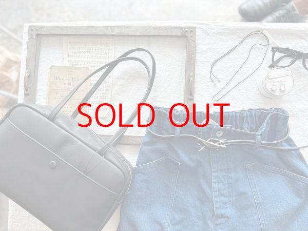 画像1: Veritecoeur デニムユーティリティーパンツ (1)