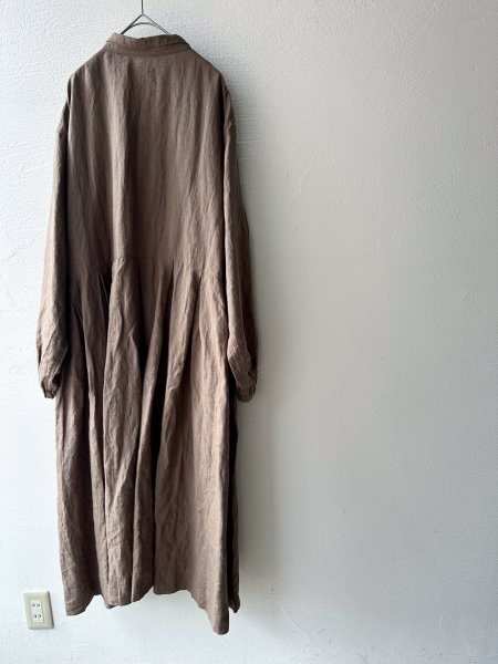 画像21: Luminaes コルトレイクリネン コートワンピース (21)