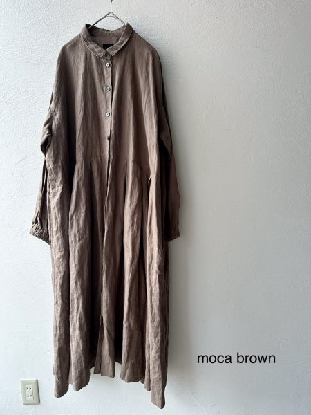 画像18: Luminaes コルトレイクリネン コートワンピース (18)