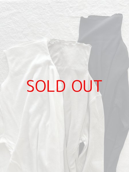 画像1: nouvelles du paradis スーピマ接結ハイネック 【クリックポスト（185円）発送可能】 (1)