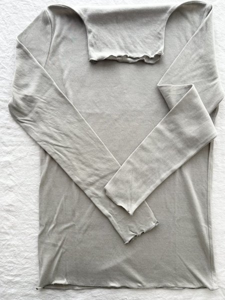 画像3: nouvelles du paradis スーピマ接結ハイネック 【クリックポスト(185円)発送可能】 (3)