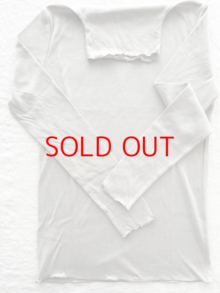 画像5: nouvelles du paradis スーピマ接結ハイネック 【クリックポスト（185円）発送可能】 (5)