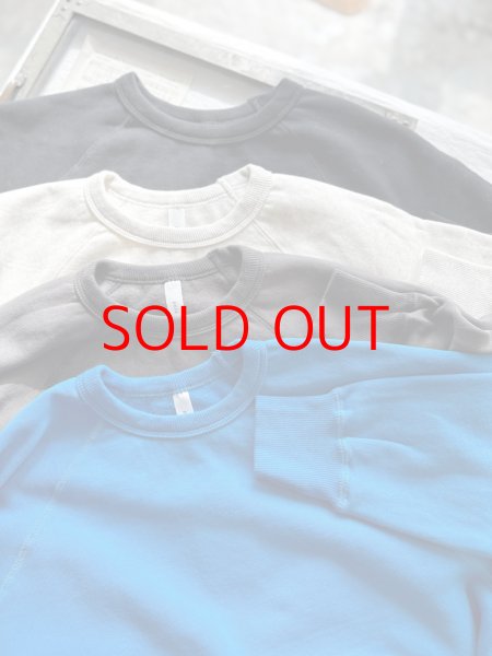 画像4: prit 30/10裏毛起毛 ラグランスリーブプルオーバー  (4)