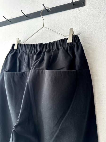 画像10: prit 30/1三本引き揃えドビーツイル両面起毛 コクーンパンツ  (10)