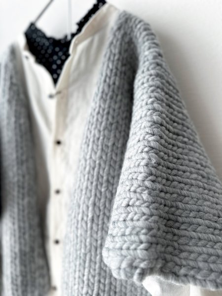 画像10: Veritecoeur ドルマンニットカーディガン (10)