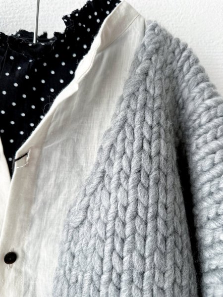 画像11: Veritecoeur ドルマンニットカーディガン (11)