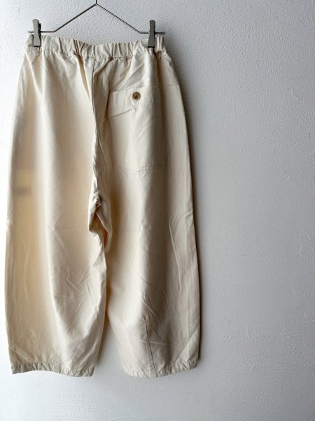 画像5: prit バックサテン 裾ダーツベイカーパンツ (5)