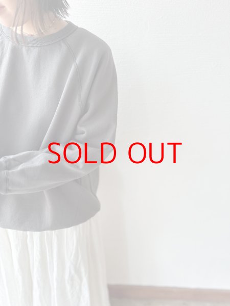 画像2: prit 30/10裏毛起毛 ラグランスリーブプルオーバー  (2)