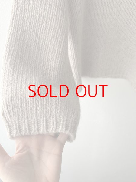 画像12: Véritécoeur ハンドニットハイネックプルオーバー (12)