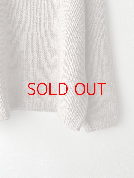 画像13: Véritécoeur ハンドニットハイネックプルオーバー (13)