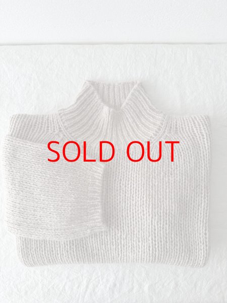 画像16: Véritécoeur ハンドニットハイネックプルオーバー (16)