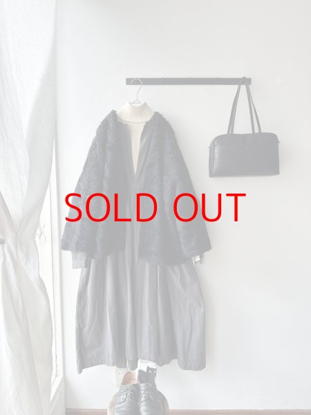 画像7: Véritécoeur リネンウールショールジャケット (7)