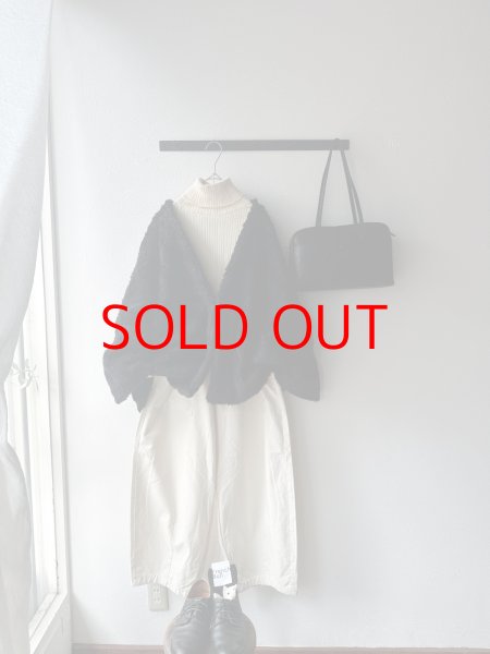 画像10: Véritécoeur リネンウールショールジャケット (10)