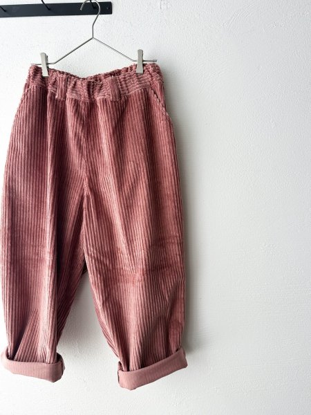 画像15: Luminaes ゆったりコーデュロイパンツ (15)