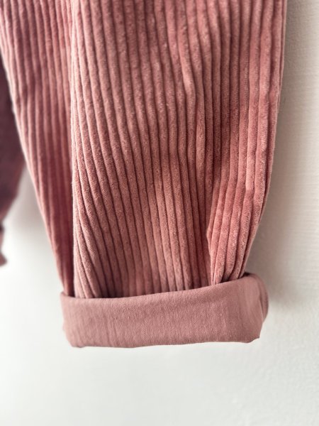 画像16: Luminaes ゆったりコーデュロイパンツ (16)