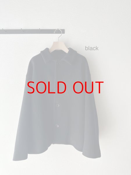 画像13: Véritécoeur メルトンショートコート (13)