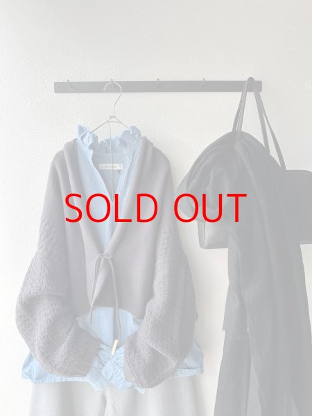 画像1: Vlas Blomme Tasmanian Wool 2wayボレロ (1)