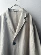 画像12: Luminaes 起毛リネン ジャケットコート【unisex】 (12)