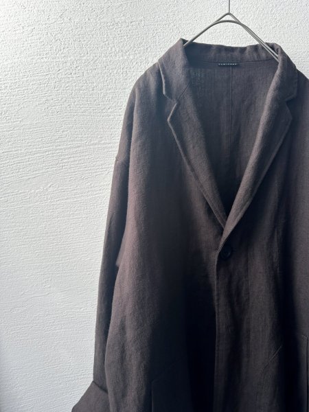 画像14: Luminaes 起毛リネン ジャケットコート【unisex】 (14)