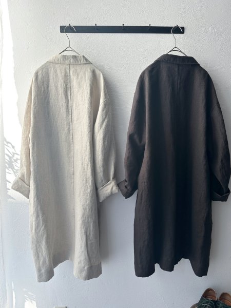 画像11: Luminaes 起毛リネン ジャケットコート【unisex】 (11)