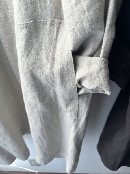 画像13: Luminaes 起毛リネン ジャケットコート【unisex】 (13)