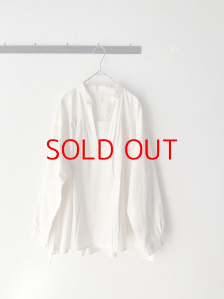 画像10: grin 綿ビエラ スキッパープルオーバー (10)