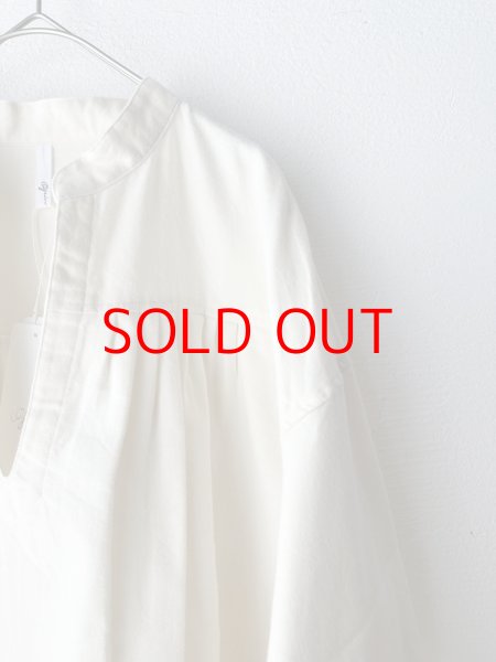 画像12: grin 綿ビエラ スキッパープルオーバー (12)