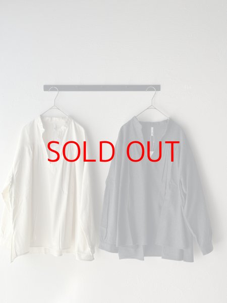 画像9: grin 綿ビエラ スキッパープルオーバー (9)