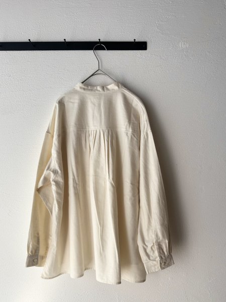 画像10: grin 綿ビエラ スキッパープルオーバー (10)