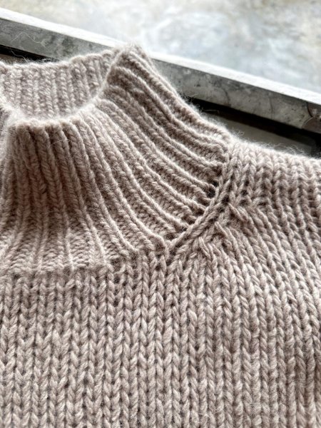 画像7: Véritécoeur ハンドニットハイネックプルオーバー (7)