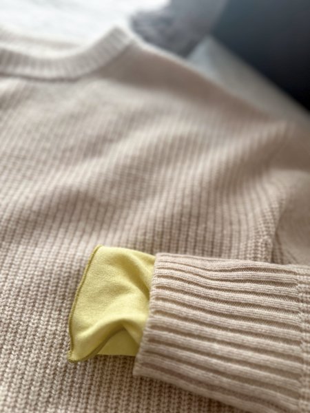 画像6: nouvelles du paradis ソフトフライス メロークルーネック 【クリックポスト（185円）発送可能】 (6)