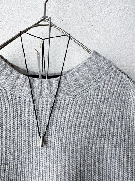 画像4: *sale30%off* prit 2/15ラムウール7G片畦編み サイドリボンベスト (4)