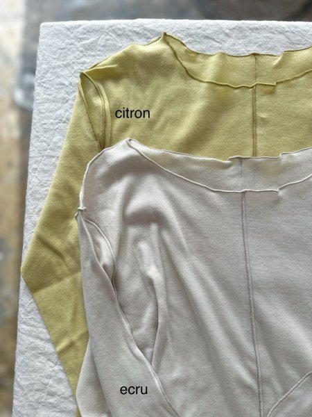 画像4: nouvelles du paradis ソフトフライス メロークルーネック 【クリックポスト（185円）発送可能】 (4)