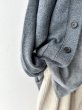 画像3: *sale30%off* prit 2/15ラムウール5G天竺編み Vネックワイドカーディガン (3)