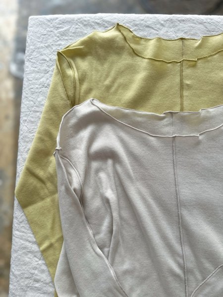 画像1: nouvelles du paradis ソフトフライス メロークルーネック 【クリックポスト（185円）発送可能】 (1)