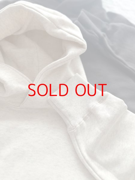 画像2: prit 30/10裏毛起毛 ラグランスリーブ フードプルオーバー  (2)