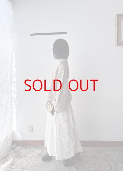 画像1: Véritécoeur ハンドニットハイネックプルオーバー (1)