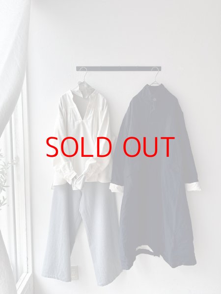 画像4: nouvelles du paradis スーピマ接結ハイネック 【クリックポスト（185円）発送可能】 (4)